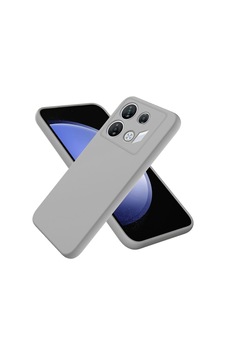 Infinix Gt 10 Pro Uyumlu Silikon Kılıf - Pastel Renk Tonu Kamera Korumalı Esnek Kapak - Gri Gri Infinix Gt 10 Pro Uyumlu Silikon Kılıf - Pastel Renk Tonu Kamera Korumalı Esnek Kapak - Gri Gri