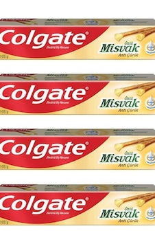 Colgate Misvak Özlü Diş Macunu 4 x 75 ML Colgate Misvak Özlü Diş Macunu 4 x 75 ML