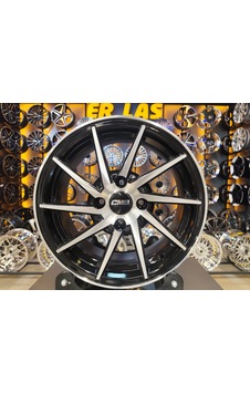 4 Adet Car-586 6.5 15 4 108 Et25 65.1 Black Mack Jant Revize Edilmiş Takım