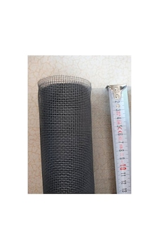 140x500 Cm Gri Fiber Sineklik 100 Adet Kalın Tip Raptiye Seti