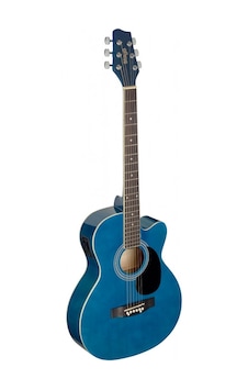 Stagg Elektro Akustik Gitar Sa20ace-Blue Stagg Elektro Akustik Gitar Sa20ace-Blue