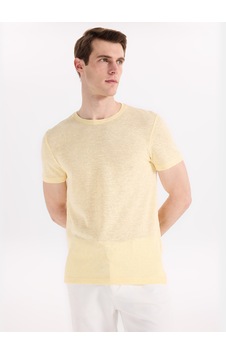 Fabrika Sarı Erkek Pamuklu T-shirt F6sm-tst 2900 Fabrika Sarı Erkek Pamuklu T-shirt F6sm-tst 2900
