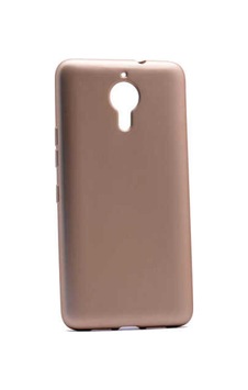 General Mobile 5 Plus Kılıf Zore Premier Silikon Kapak Gold General Mobile 5 Plus Kılıf Zore Premier Silikon Kapak Gold