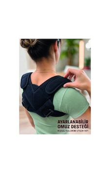 Klavikula Bandajı Köprücük Kemiği Destekli Dik Duruş Aparatı Ayarlanabilir Sırt Desteği Diğer