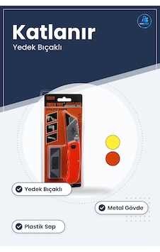 Maket Bu00c4 U00c3 Ak Katlanır Halı Falçata Yedek Bıçaklı Metal G