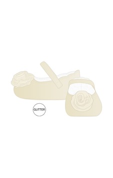 Mayoral Kışlık Kız Bebek Mary Jane - Çiçekli Ayakkabı Patik - Bej Mayoral Kışlık Kız Bebek Mary Jane - Çiçekli Ayakkabı Patik - Bej