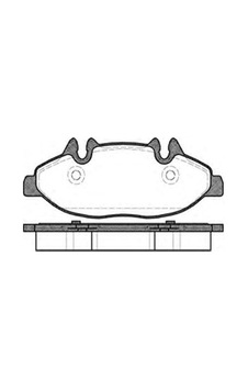 Fren Balatası Mga 55304 Vito W639 2003-2011 Oem 0004216110