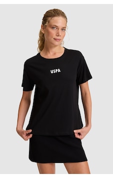 U.s. Polo Assn. Kadın Siyah Tişört 50323530-vr046 U.s. Polo Assn. Kadın Siyah Tişört 50323530-vr046
