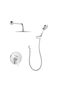 Estreia Pack Eco 5li Ankastre Banyo Seti Dirsekli Duvardan Tepe Duşu Bağlantı Borulu Diğer
