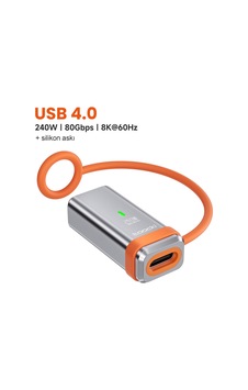 240w Usb 4.0 Tam Fonksiyonlu Adaptör 80gbps Yüksek Hızlı Veri Aktarımı 16k/8k 60hz Görüntü Desteği 26894262 240w Usb 4.0 Tam Fonksiyonlu Adaptör 80gbps Yüksek Hızlı Veri Aktarımı 16k/8k 60hz Görüntü Desteği 26894262