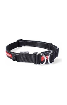 Double Up Çift Halkalı Köpek Boyun Tasması Small Siyah Siyah Double Up Çift Halkalı Köpek Boyun Tasması Small Siyah Siyah