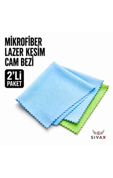 40x40 Cam Bezi 2 Li Paket İz Bırakmaz Oto Cam Bezi 40x40 Cam Bezi 2 Li Paket İz Bırakmaz Oto Cam Bezi