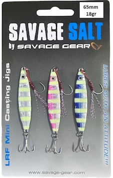 Savage Gear 18gr Psycho Sprat Lrf Jig 3 Adet Turkish Zebra Mix Savage Gear 18gr Psycho Sprat Lrf Jig 3 Adet Turkish Zebra Mix