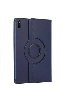 Aksesuarcim Huawei Pad X8 Pro 11.5 İle Uyumlu Kılıfı Suni Deri 2 Farklı Stand Olabilen Darbe Korumalı 360 Dönebilen Tablet Kılıfı Lacivert Sku: Zeusb0fhhxhctk Arka Kapak