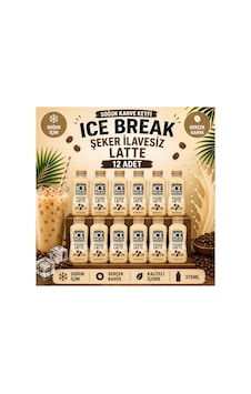 İce Break Şekersiz Latte 12 Adet Diğer İce Break Şekersiz Latte 12 Adet Diğer