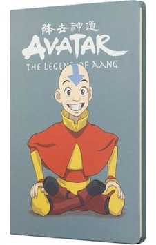 Mabbels Avatar Aang Sert Kapak Butik Defter Gri Mabbels Avatar Aang Sert Kapak Butik Defter Gri