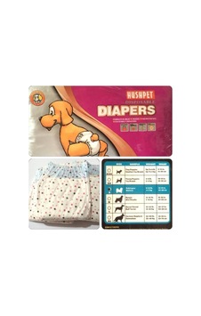 Hushpet Diapers Hushpet Xs Irklar İçin Özel Çiş Bezi 12 Adet