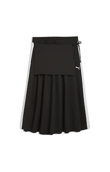 Puma T7 Midi Pleated Skirt Siyah Kadın Etek Puma T7 Midi Pleated Skirt Siyah Kadın Etek