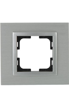 Mono Style Aluminium Sılver Gümüş Tekli Çerçeve 107-800000-160 Mono Style Aluminium Sılver Gümüş Tekli Çerçeve 107-800000-160