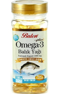 Balen Omega 3 Balık Yağı 1380 Mg 100 Softjel Kapsül Balen Omega 3 Balık Yağı 1380 Mg 100 Softjel Kapsül