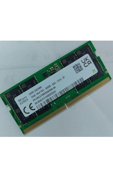 SK Hynix HMCG78MEBSA095N 262P PC5-38400 CL40 16 GB DDR5 4800 MHz 1RX8 1.1V Notebook Bellek Ram SK Hynix HMCG78MEBSA095N 262P PC5-38400 CL40 16 GB DDR5 4800 MHz 1RX8 1.1V Notebook Bellek Ram