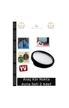 Ayna Genişletilmiş Görüş Açısı Yan Ayna Güvenli Mükemmel Sürüş Deneyimi Araç Kör Nokta Ayna Seti 2