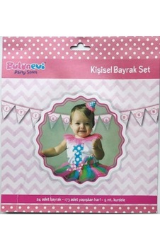 Bayrak ve harf set kişiselleştirilebilir pmb p1
