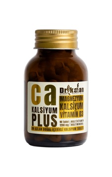 Dr. Kalan Kalsiyum Plus 1200 Mg 90 Tablet Dr. Kalan Kalsiyum Plus 1200 Mg 90 Tablet