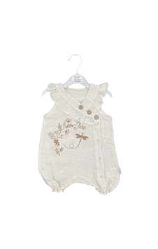 Bebbemini Bebek Tulumu 2348 Gri - Kahverengi
