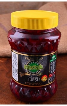 Zavrak Çubuk Turşuları Kırmızı Lahana Turşusu 1 KG