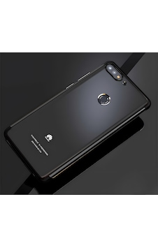 Huawei Y7 2018 Kılıf Dört Köşeli Lazer Silikon Kılıf 001 Huawei Y7 2018 Kılıf Dört Köşeli Lazer Silikon Kılıf 001