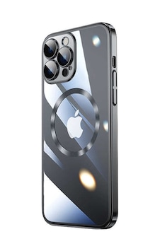 Apple Uyumlu iPhone 14 ProMax Kılıf Kenarları Renkli Wireless Özellikli Renkli Sert Silikon Kapak Apple Uyumlu iPhone 14 ProMax Kılıf Kenarları Renkli Wireless Özellikli Renkli Sert Silikon Kapak