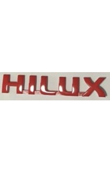 Toyota Uyumlu Hılux E.m.32 2000 Mm 2006-2020 Bagaj Yazısı Kırmızı Toyota Uyumlu Hılux E.m.32 2000 Mm 2006-2020 Bagaj Yazısı Kırmızı