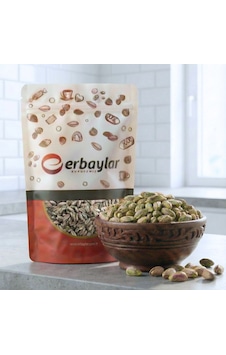 Erbaylar Boz İç Antep Fıstığı Kavrulmuş Tuzsuz - 250 Gr 250 G Erbaylar Boz İç Antep Fıstığı Kavrulmuş Tuzsuz - 250 Gr 250 G