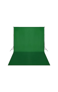 Greenbox Yeşil Fon Perdesi 3Mx6M ve Fon Standı 3X6Mt Greenbox Yeşil Fon Perdesi 3Mx6M ve Fon Standı 3X6Mt