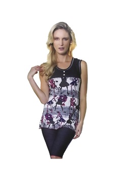 Berrak Kadın Kız Baskılı Denim Takım 2468-Lacivert-M Lacivert Berrak Kadın Kız Baskılı Denim Takım 2468-Lacivert-M Lacivert