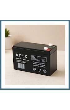 Agc Uygun Sepet 12v 7ah Kuru Akü Kalın Tip Agc