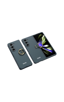 Galaxy Uyumlu Z Fold 5 Kılıf Zore Kıpta Yüzüklü Flip Sert Kapak Koyu Yeşil Galaxy Uyumlu Z Fold 5 Kılıf Zore Kıpta Yüzüklü Flip Sert Kapak Koyu Yeşil