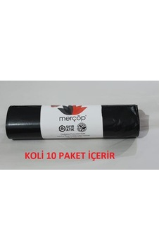 Merçöp Hantal Özel Çekım Çöp Torbası 50'Lı Kolı