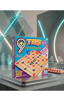 9 Taş 3 Taş Ahşap Zeka Mantık Ve Strateji Oyunu Kalitesi Malzeme +9 Yaş 1 Adet 9 Taş 3 Taş Ahşap Zeka Mantık Ve Strateji Oyunu Kalitesi Malzeme +9 Yaş 1 Adet