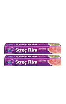 Streç Film 33 Mt İkili Paket Streç Film 33 Mt İkili Paket