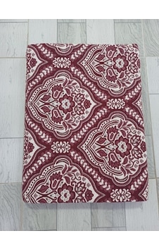 Savan Dokuma Halı Örtüsü Kale 6m² Bordo