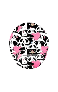 Panda Desenli Bilek Destekli Mouse Pad Panda Desenli Bilek Destekli Mouse Pad