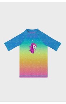 Slipstop Kız Çocuk T Shirt St2315000001 Fuşya-yeşil Fuşya