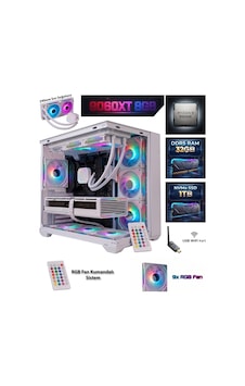 Ga-deluxe Beyaz Amd Radeon Rx 9060 Xt Amd Ryzen 9 9900x 32 Gb 1 Tb Ssd Tekli Kasa Masaüstü Oyuncu Bilgisayarı Cm9060xtwtk32gb Ga-deluxe Beyaz Amd Radeon Rx 9060 Xt Amd Ryzen 9 9900x 32 Gb 1 Tb Ssd Tekli Kasa Masaüstü Oyuncu Bilgisayarı Cm9060xtwtk32gb