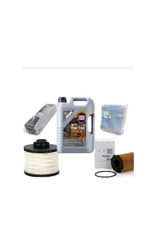 Genel Markalar Peugeot 2008 1.6 Blue Hdi Euro 6 Filtre Bakım Seti + Motor Yağı Liqui Moly 5w30 5 Lt