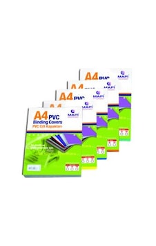 Mapi 2040206 160 MİC A4 PVC Cilt Kapağı Sarı 100'lü
