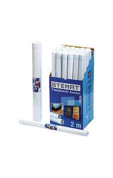 Yapışkanlı Asetat Şeffaf 45x2metre - 3 Adet