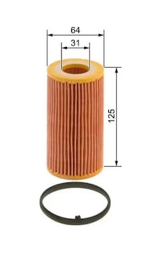 Vw Passat B6 Yag Filtresi 2.0 2005-2010 Bosch 1457429243 Vw Passat B6 Yag Filtresi 2.0 2005-2010 Bosch 1457429243