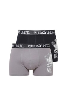 Ecko Unltd. Ecko Gri - Lacivert 2'li Boxer Gri - Lacivert